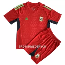 Argentina Målvakt VM 2022 Fotbollströja Barn Borta Argentina Målvakt VM 2022 Fotbollströja Barn Borta