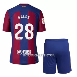FC Barcelona Balde 28 Fotbollströja Barn Hemma 2023/24 FC Barcelona Balde 28 Fotbollströja Barn Hemma 2023/24