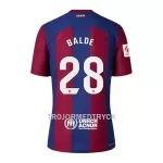 FC Barcelona Balde 28 Fotbollströja Hemma 2023/24