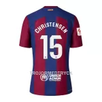 FC Barcelona Christensen 15 Fotbollströja Hemma 2023/24