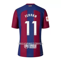 FC Barcelona Ferran 11 Fotbollströja Hemma 2023/24 FC Barcelona Ferran 11 Fotbollströja Hemma 2023/24