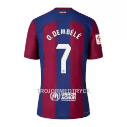 FC Barcelona O. Dembele 7 Fotbollströja Hemma 2023/24 FC Barcelona O. Dembele 7 Fotbollströja Hemma 2023/24
