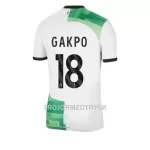 Liverpool Gakpo 18 Fotbollströja Borta 2023/24