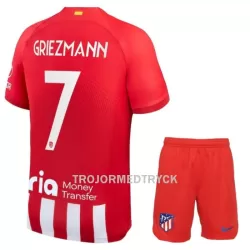 Atlético Madrid Griezmann 7 Fotbollströja Barn Hemma 2023/24 Atlético Madrid Griezmann 7 Fotbollströja Barn Hemma 2023/24