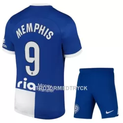 Atlético Madrid Memphis 9 Fotbollströja Barn Borta 2023/24 Atlético Madrid Memphis 9 Fotbollströja Barn Borta 2023/24