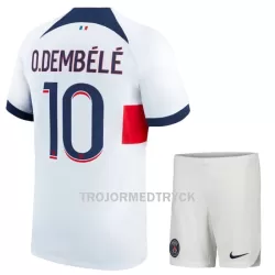 Paris Saint-Germain Dembele 10 Fotbollströja Barn Borta 2023/24 Paris Saint-Germain Dembele 10 Fotbollströja Barn Borta 2023/24
