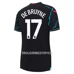 Manchester City De Bruyne 17 Fotbollströja Dam Tredje 2023/24 Manchester City De Bruyne 17 Fotbollströja Dam Tredje 2023/24