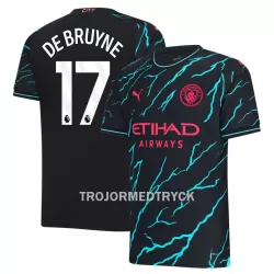 Manchester City De Bruyne 17 Fotbollströja Tredje 2023/24 Manchester City De Bruyne 17 Fotbollströja Tredje 2023/24