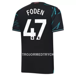 Manchester City Foden 47 Fotbollströja Tredje 2023/24 Manchester City Foden 47 Fotbollströja Tredje 2023/24