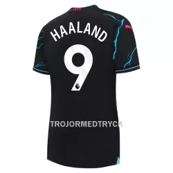 Manchester City Haaland 9 Fotbollströja Dam Tredje 2023/24 Manchester City Haaland 9 Fotbollströja Dam Tredje 2023/24