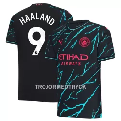 Manchester City Haaland 9 Fotbollströja Tredje 2023/24 Manchester City Haaland 9 Fotbollströja Tredje 2023/24