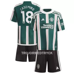 Manchester United Casemiro 18 Fotbollströja Barn Borta 2023/24 Manchester United Casemiro 18 Fotbollströja Barn Borta 2023/24
