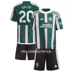 Manchester United Dalot 20 Fotbollströja Barn Borta 2023/24 Manchester United Dalot 20 Fotbollströja Barn Borta 2023/24