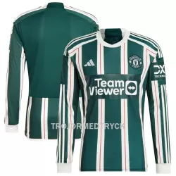 Manchester United Fotbollströja Borta 2023/24 Långärmad Manchester United Fotbollströja Borta 2023/24 Långärmad