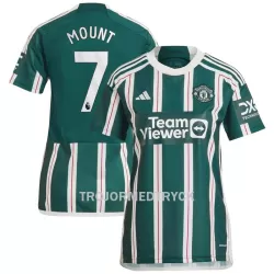 Manchester United Mount 7 Fotbollströja Dam Borta 2023/24 Manchester United Mount 7 Fotbollströja Dam Borta 2023/24