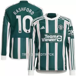 Manchester United Rashford 10 Fotbollströja Borta 2023/24 Långärmad Manchester United Rashford 10 Fotbollströja Borta 2023/24 Långärmad