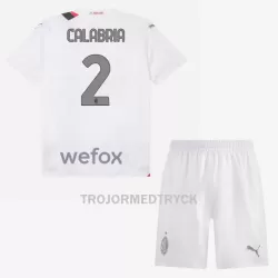 AC Milan Calabria 2 Fotbollströja Barn Borta 2023/24 AC Milan Calabria 2 Fotbollströja Barn Borta 2023/24