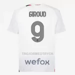 AC Milan Giroud 9 Fotbollströja Borta 2023/24