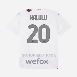 AC Milan Kalulu 20 Fotbollströja Barn Borta 2023/24