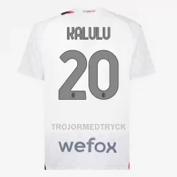 AC Milan Kalulu 20 Fotbollströja Borta 2023/24 AC Milan Kalulu 20 Fotbollströja Borta 2023/24