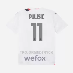 AC Milan Pulisic 11 Fotbollströja Barn Borta 2023/24