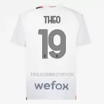 AC Milan Theo 19 Fotbollströja Borta 2023/24