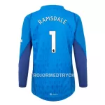 Arsenal Ramsdale 1 Målvakt Fotbollströja Borta 2023/24 Långärmad