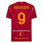 AS Roma Abraham 9 Fotbollströja Hemma 2023/24