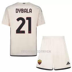 AS Roma Dybala 21 Fotbollströja Barn Borta 2023/24 AS Roma Dybala 21 Fotbollströja Barn Borta 2023/24
