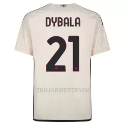 AS Roma Dybala 21 Fotbollströja Borta 2023/24 AS Roma Dybala 21 Fotbollströja Borta 2023/24