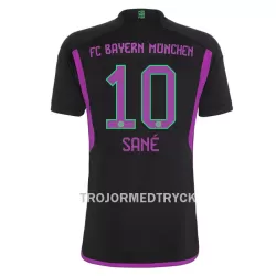 FC Bayern München Sané 10 Fotbollströja Barn Borta 2023/24