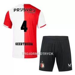 Feyenoord Rotterdam Geertruida 4 Fotbollströja Barn Hemma 2023/24 Feyenoord Rotterdam Geertruida 4 Fotbollströja Barn Hemma 2023/24