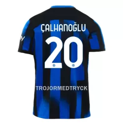 Inter Milan Calhanoglu 20 Fotbollströja Hemma 2023/24 Inter Milan Calhanoglu 20 Fotbollströja Hemma 2023/24