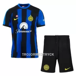 Inter Milan Fotbollströja Barn Hemma 2023/24 Inter Milan Fotbollströja Barn Hemma 2023/24