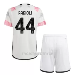 Juventus Fagioli 44 Fotbollströja Barn Borta 2023/24 Juventus Fagioli 44 Fotbollströja Barn Borta 2023/24
