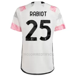 Juventus Rabiot 25 Fotbollströja Borta 2023/24 Juventus Rabiot 25 Fotbollströja Borta 2023/24