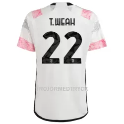 Juventus T. Weah 22 Fotbollströja Borta 2023/24 Juventus T. Weah 22 Fotbollströja Borta 2023/24