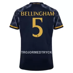 Real Madrid Bellingham 5 Fotbollströja Borta 2023/24