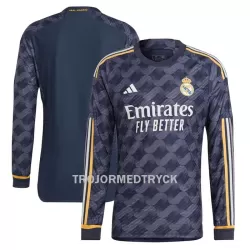 Real Madrid Fotbollströja Borta 2023/24 Långärmad Real Madrid Fotbollströja Borta 2023/24 Långärmad