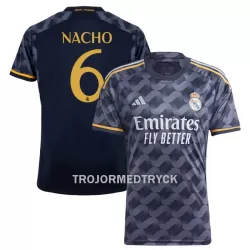 Real Madrid Nacho 6 Fotbollströja Borta 2023/24 Real Madrid Nacho 6 Fotbollströja Borta 2023/24