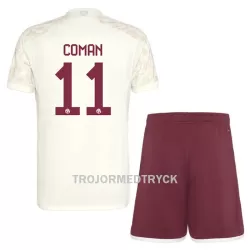 FC Bayern München Coman 11 Champions League Fotbollströja Barn Tredje 2023/24