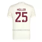 FC Bayern München Müller 25 Champions League Fotbollströja Tredje 2023/24