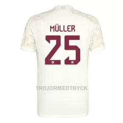 FC Bayern München Müller 25 Champions League Fotbollströja Tredje 2023/24 FC Bayern München Müller 25 Champions League Fotbollströja Tredje 2023/24