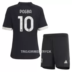 Juventus Pogba 10 Fotbollströja Barn Tredje 2023/24 Juventus Pogba 10 Fotbollströja Barn Tredje 2023/24