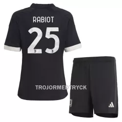 Juventus Rabiot 25 Fotbollströja Barn Tredje 2023/24 Juventus Rabiot 25 Fotbollströja Barn Tredje 2023/24