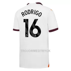 Manchester City Rodrigo 16 Fotbollströja Borta 2023/24 Manchester City Rodrigo 16 Fotbollströja Borta 2023/24