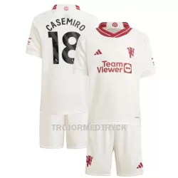 Manchester United Casemiro 18 Fotbollströja Barn Tredje 2023/24 Manchester United Casemiro 18 Fotbollströja Barn Tredje 2023/24