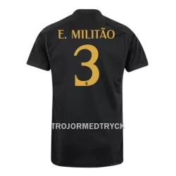 Real Madrid E. Militão 3 Fotbollströja Tredje 2023/24 Real Madrid E. Militão 3 Fotbollströja Tredje 2023/24