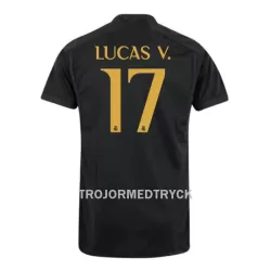 Real Madrid Lucas V. 17 Fotbollströja Tredje 2023/24 Real Madrid Lucas V. 17 Fotbollströja Tredje 2023/24
