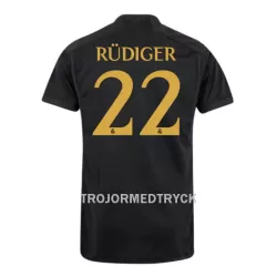 Real Madrid Rudiger 22 Fotbollströja Tredje 2023/24 Real Madrid Rudiger 22 Fotbollströja Tredje 2023/24